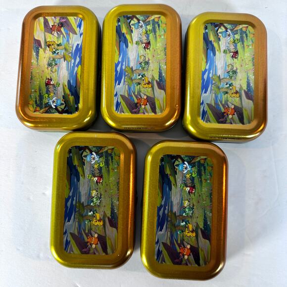 Pokémon Mini Tin Set of 5 – Empty Tins Only (Paldea Region Art) - Picture 2 of 2